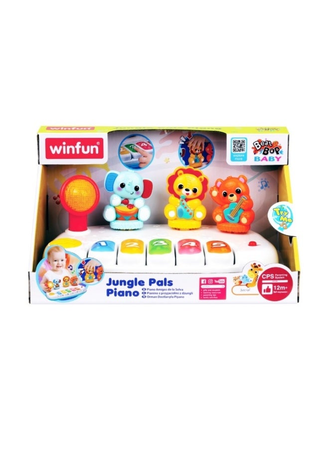Winfun Jungle Pals Piano Musical Toy