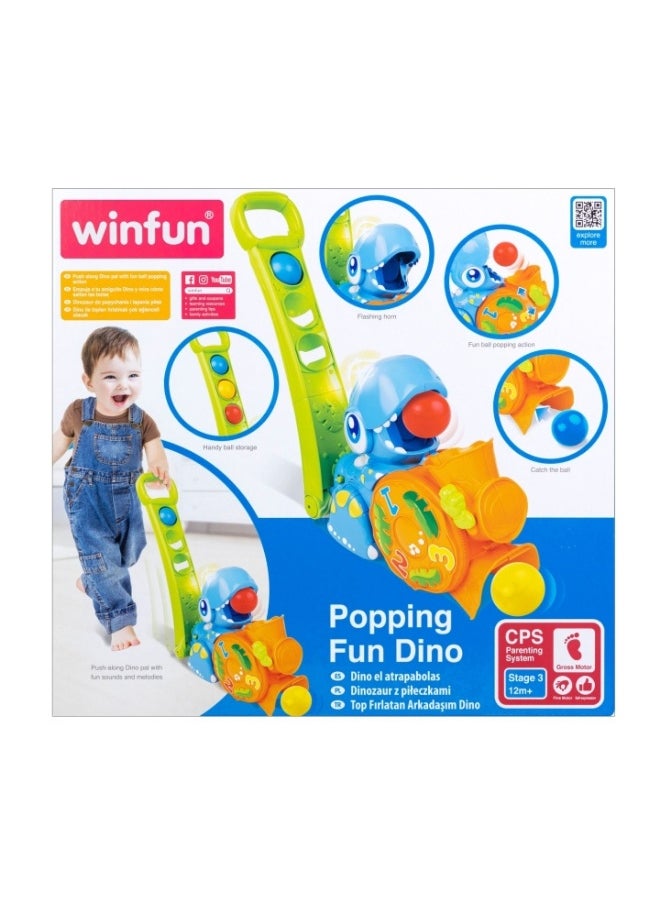 Winfun Popping Fun Dino Interactive Learning Toy