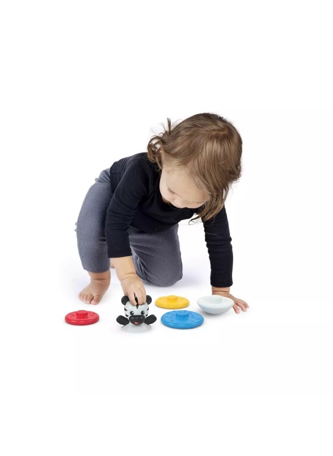 Baby Einstein Stack & Wobble Zen Teether Toy (13 cm)