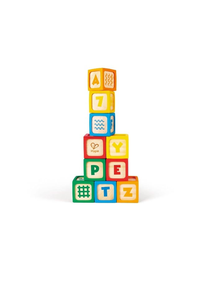 Hape Grip & Stack Silicone & Wood Blocks