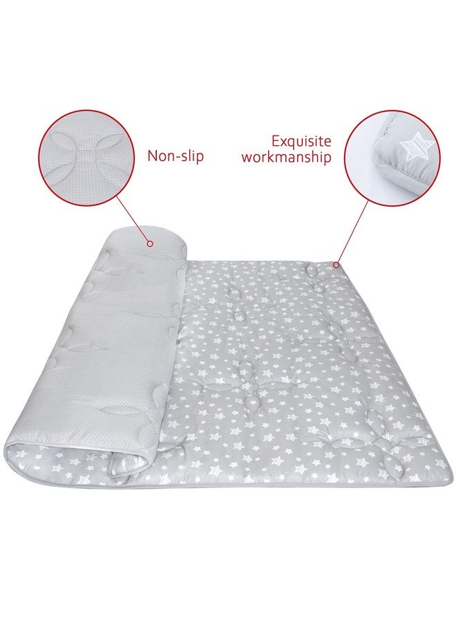 Baby Play Mat 71X59 Inches Thick Baby Crawling Mat, Large, Non Slip Cushioned Baby Playpen Mat For Playing, One-Piece Baby Floor Play Mat For Babies, Toddlers