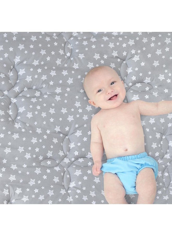 Baby Play Mat 71X59 Inches Thick Baby Crawling Mat, Large, Non Slip Cushioned Baby Playpen Mat For Playing, One-Piece Baby Floor Play Mat For Babies, Toddlers