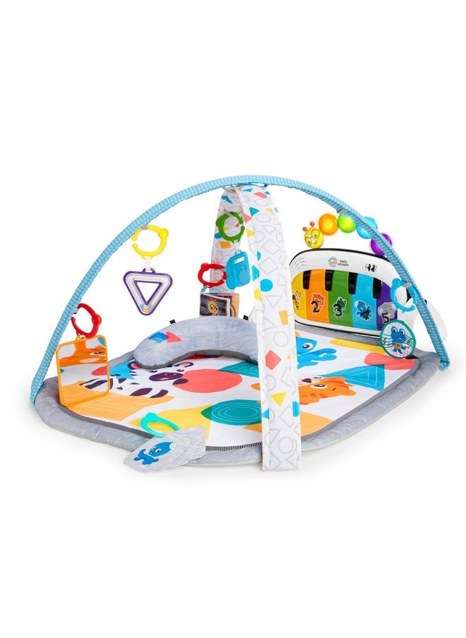 4-In-1 Kickin' Tunes Music And Language Play Gym And Piano Tummy Time Activity Mat