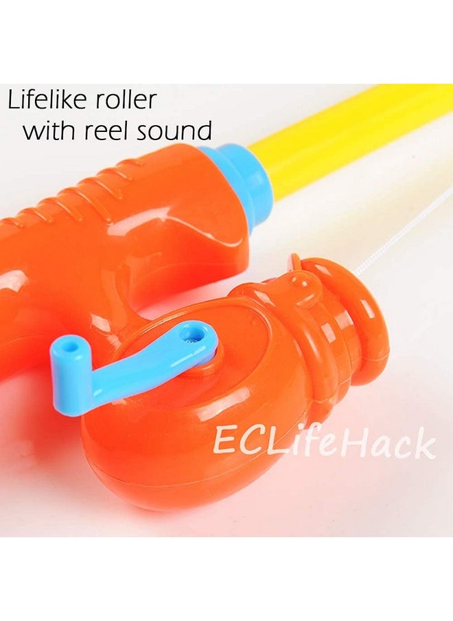 ™ Magnetic Fishing Toy Pole 2 Pack For Replacement - No Fishes Are Included - Bathtime Carnival Toddler Education Teaching - Fishing Poles Rod (X-Large)