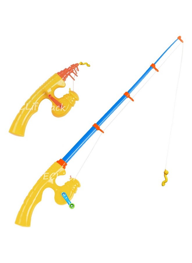 ™ Magnetic Fishing Toy Pole 2 Pack For Replacement - No Fishes Are Included - Bathtime Carnival Toddler Education Teaching - Fishing Poles Rod (X-Large)