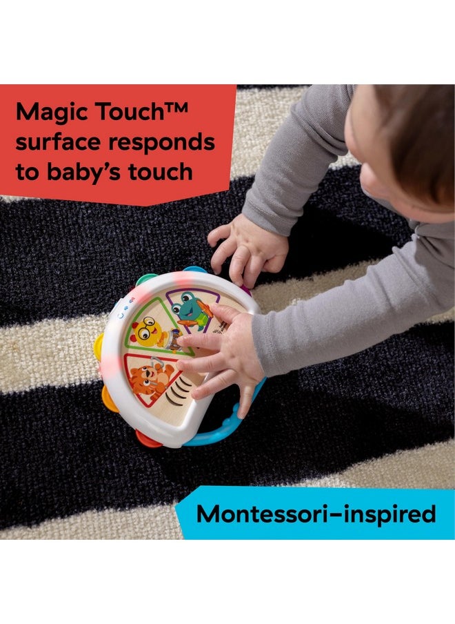 + Hape Tap & Shake Magic Touch Tambourine, Ages 6 Months And Up