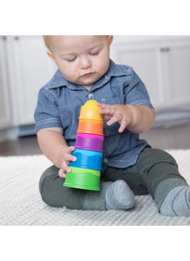 Dimpl Stack - Popping Stack & Nest Sensory Toy For Toddlers