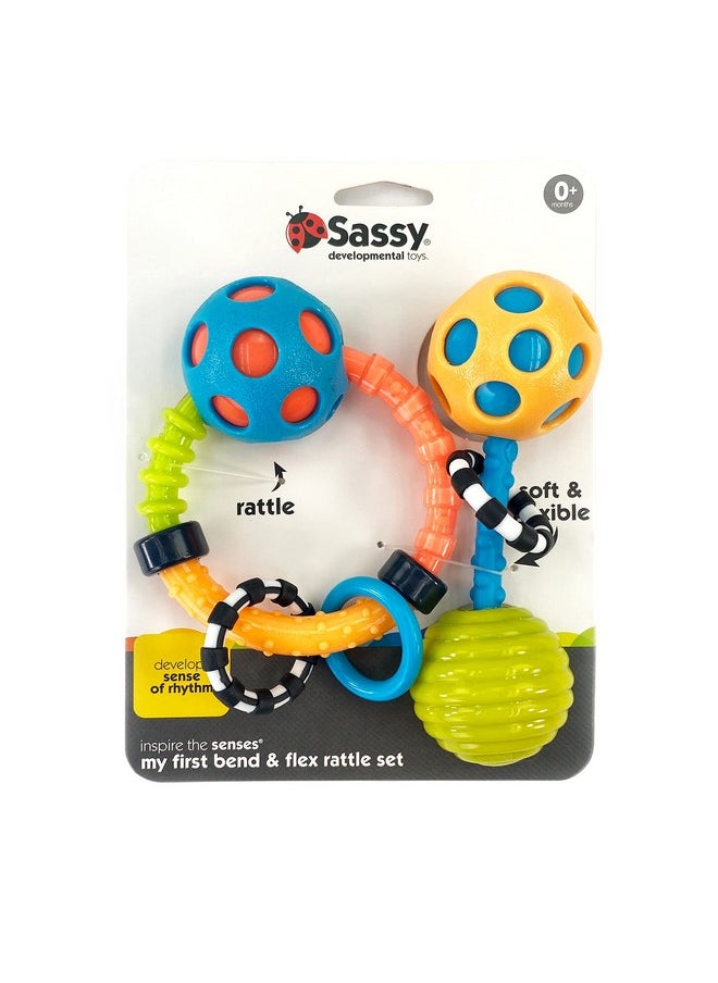 My First Bend & Flex Rattle Set - 2 Piece - For Ages 0+ Months