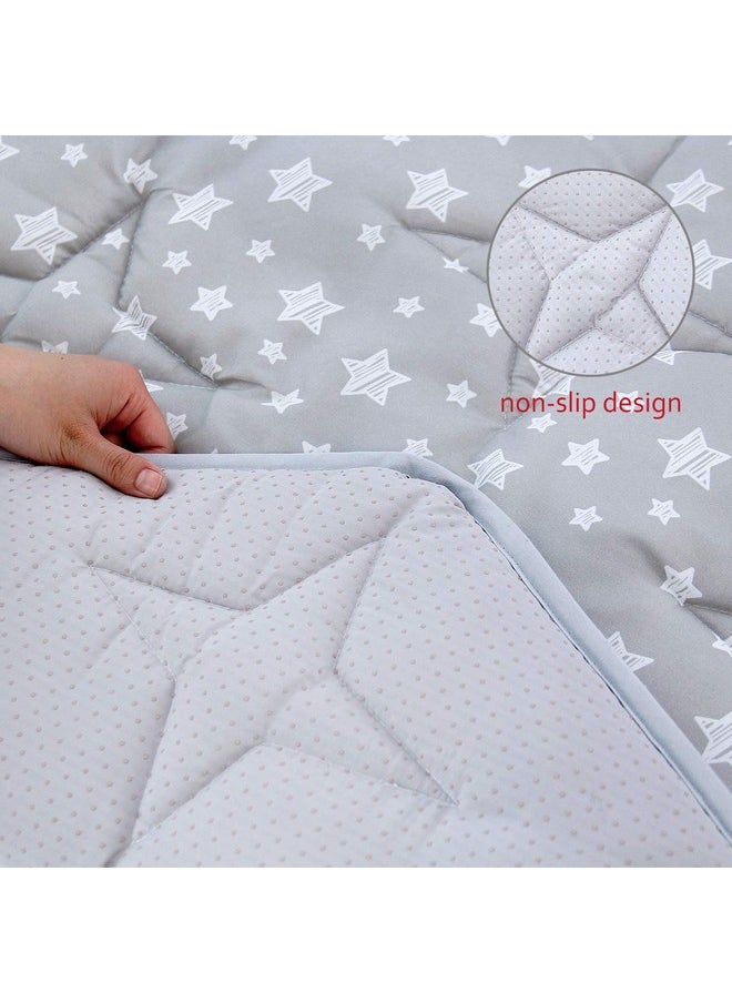 Hexagon Playpen Mat, Baby Playmat Fits Regalo Portable Play Yard 48 Inch And Hiccapop 53