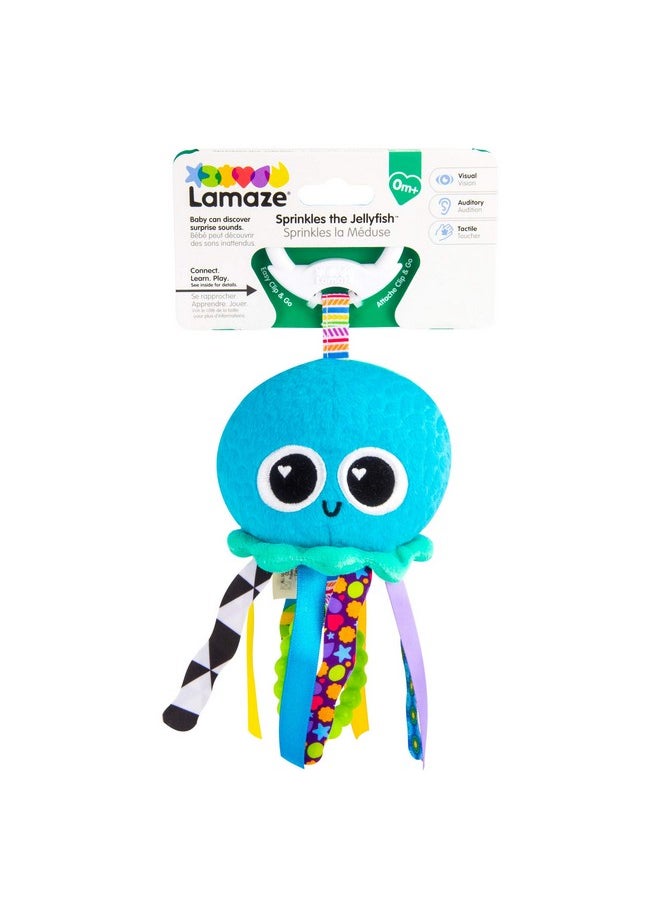 Sprinkles The Jellyfish Clip On Baby Toys, Multi