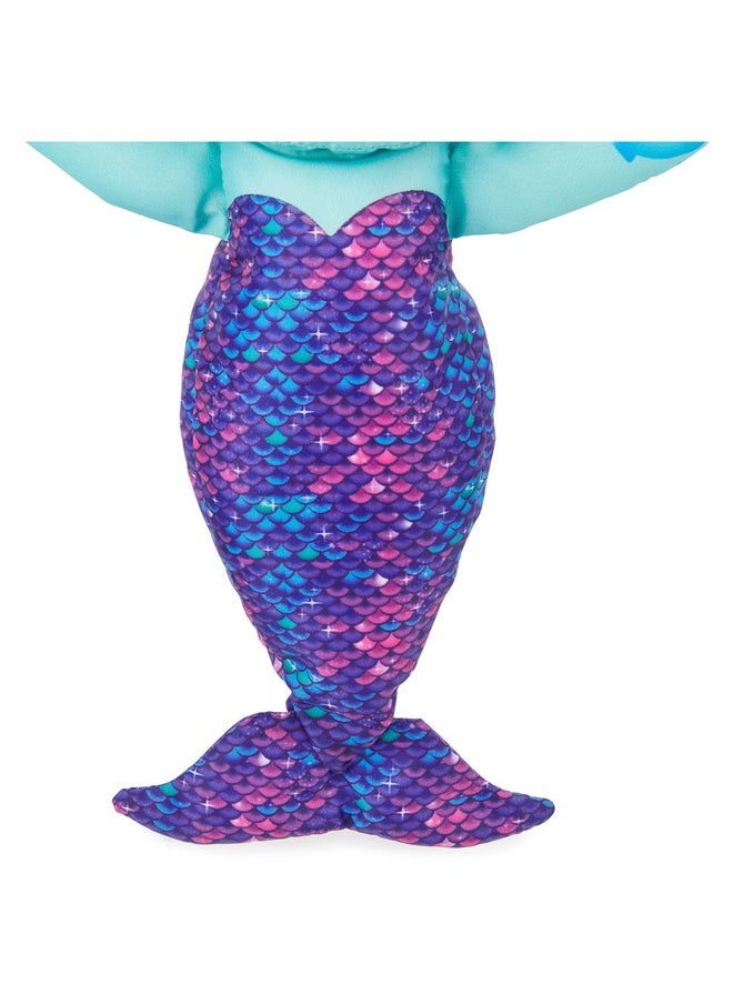Gabby’S Dollhouse Mercat Swim Huggable, Gabby’S Dollhouse Toys, Bath Toys & Beach Toys, Floating Water Stuffed Animal For Kids Aged 1 & Up