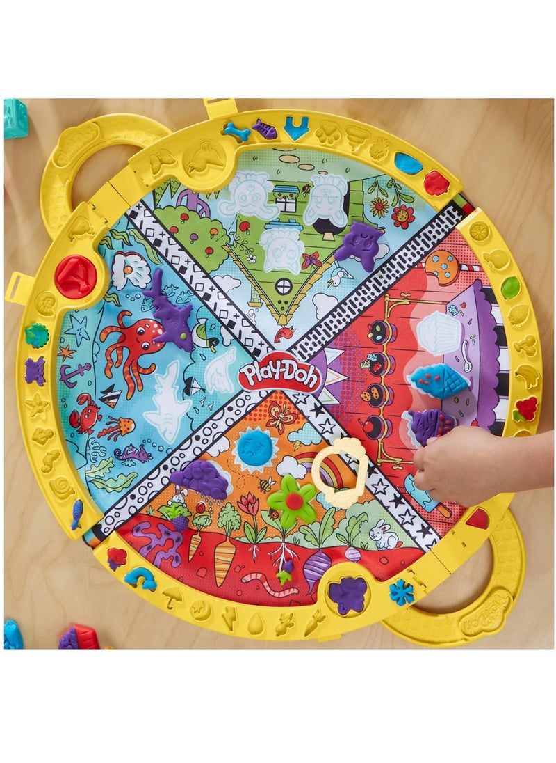 Play-Doh Fold 'N Go Playmat Starter Set