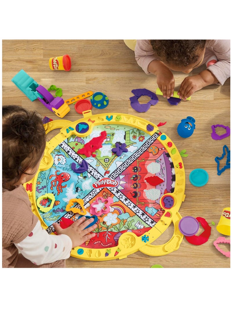 Play-Doh Fold 'N Go Playmat Starter Set