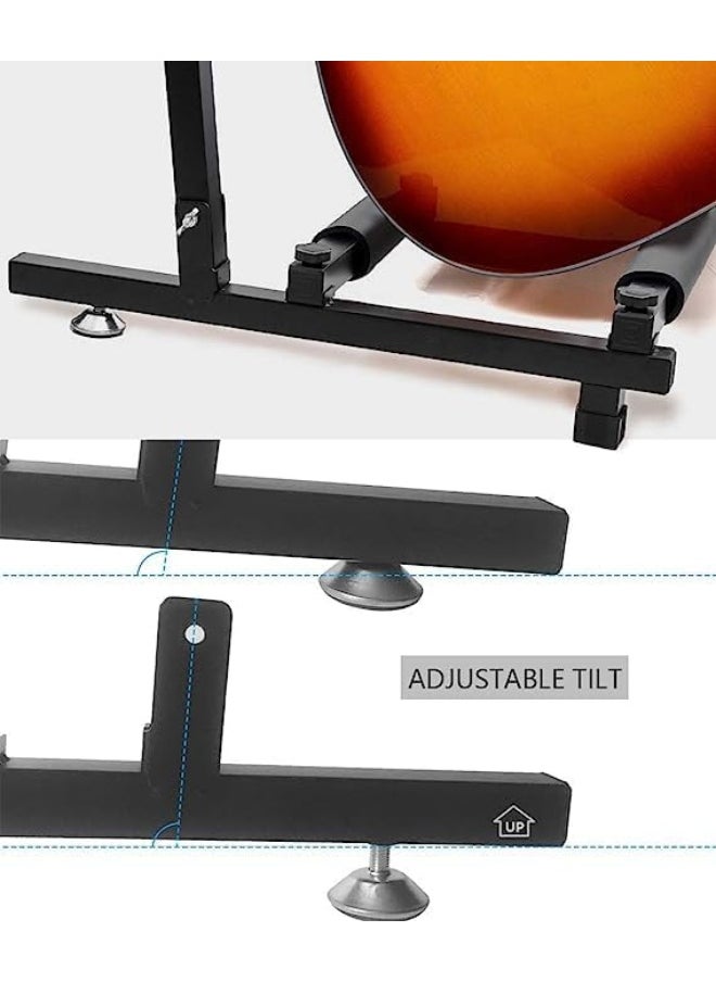 MegArya Guitar Stand Display Stand, Folding Portable Bass Stand, Multi-head Stand, Vertical Guitar Stand, Seven Guitar Stand