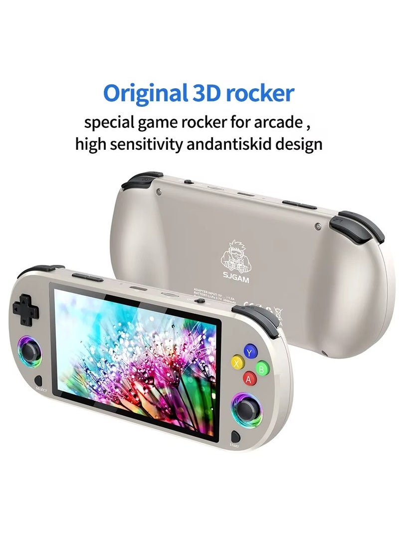 M22 Pro Retro Handheld Game Console 5.0 Inch HD IPS Display, Pocket Video Player