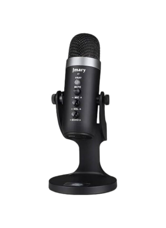 Jmary MC-PW8 USB Microphone for Podcasting, Gaming, Streaming, Recordings with Noise Reduction