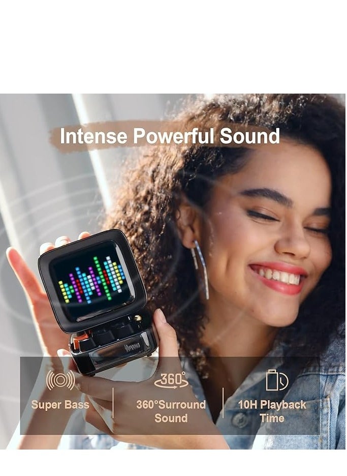Divoom Ditoo Pro Bluetooth Mini Speaker - Black