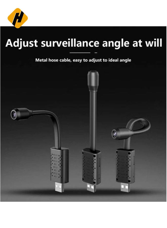 Portable Wifi Security Camera Smart Mini Wireless USB IP Camera Flexible 360 Degree Loop Video Motion Detection Camera