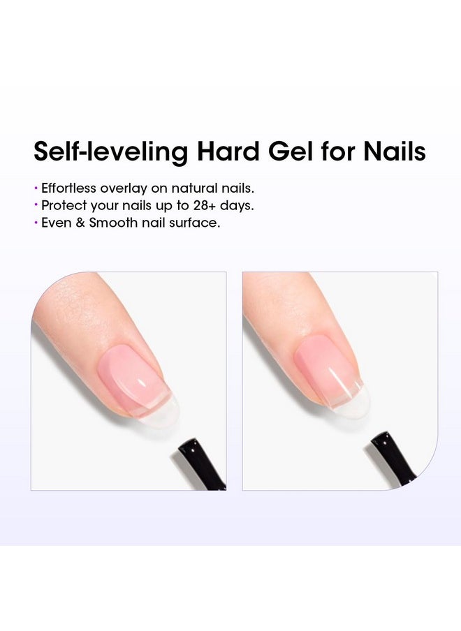 100Ml Builder Gel For Nails, Clear Gel Builder For Nails Strengthener Gel Color Hard Gel Nail Builder, Nail Apex Building Gel Soak Off Long Lasting U V Gel