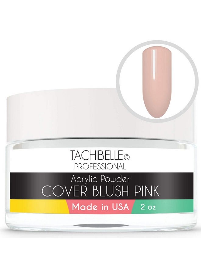 Professional Acrylic Nail System Acrylic Powder, 2 Oz. Made In Usa. Used In Professional Salons. (Cover Blush Pink 2Oz)
