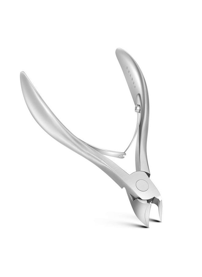 Toenail Clippers For Ingrown,Thick Toenails, 4R13 Stainless Steel Large Handle Fingernail Clipper,Nail Clipper - Silver