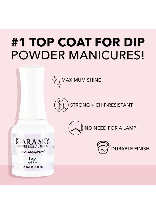 Dip Essential, Top Coat, 15 Gram