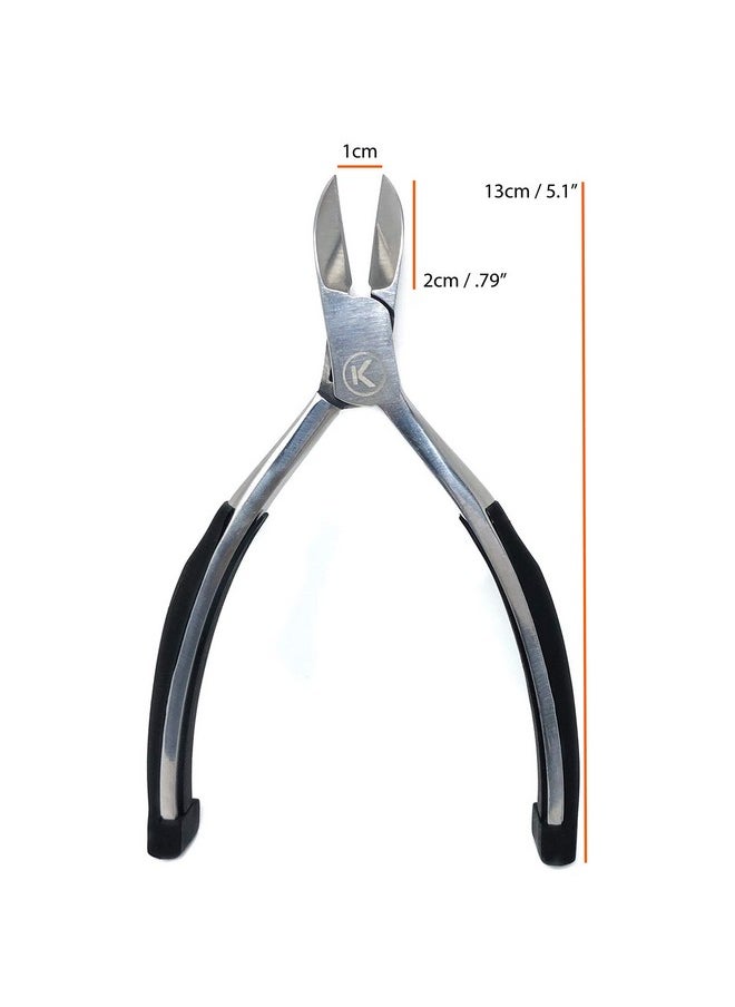 Cp-900 Toenail Clippers For Thick, Fungal Or Ingrown Toenails, Soft Rubber Handle, 5