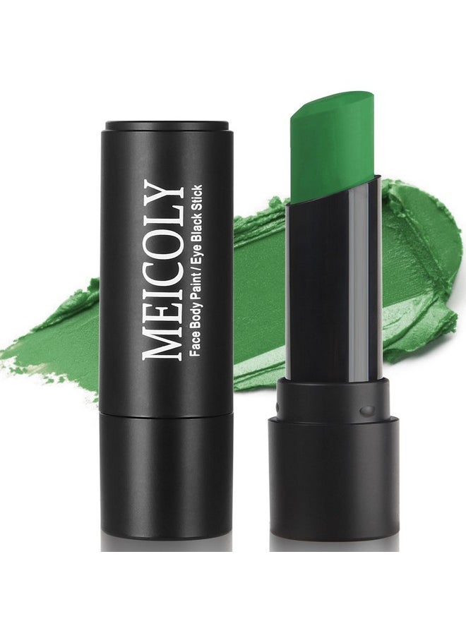 Green Face Body Paint Stick For Christmas Makeup,Stocking Stuffers For Christmas,Hunting Hulk Gamora Green Face Paint,Green Eye Black Stick For Baseball/Softball/Football/Lacrosse