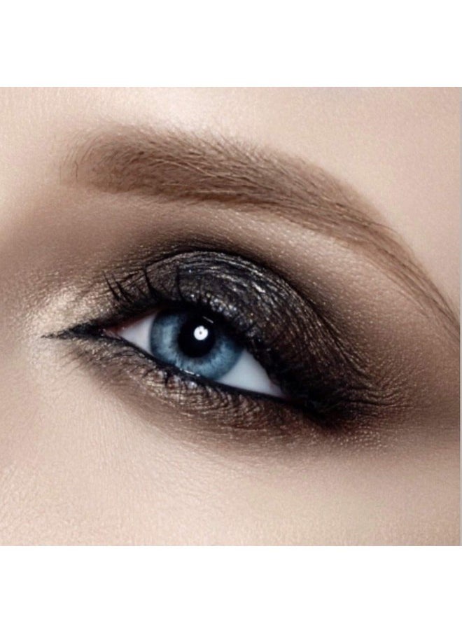 Beauty Velvet Jumbo Eyeliner Pencil - Smokey Eyes In 3 Minutes - Water-Proof, Smudge-Proof, Long-Lasting - Age-Defying Essential Oils - Midnight (Shade: Black)