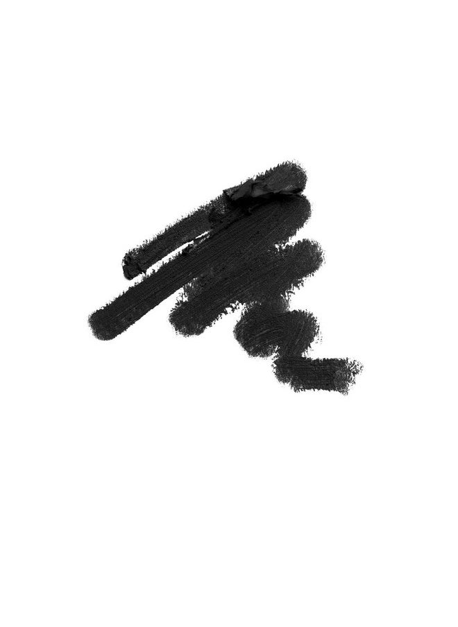 Radiant Professional Black Waterproof Eyeliner Pencil - Eyeliner Waterproof Smudge Proof - Long Lasting Under Eye Pencil For Smoky Eye - Soft Waterline Eyeliner Smudger Tool, Smoky Black (30)