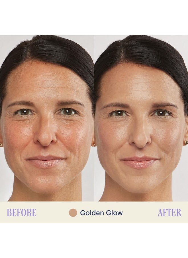 Bb Cream Golden Glow, Universal Shade, Tinted Moisturizer, Skin Enhancer, Illuminator, Beauty Balm, Non-Comedogenic, Paraben-Free, Oil-Free, Hypoallergenic, Cruelty-Free, 1.5 Fl Oz