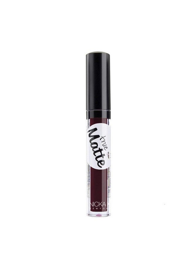 Nicka K True Matte Lip Color - Ntm12 Aubergine