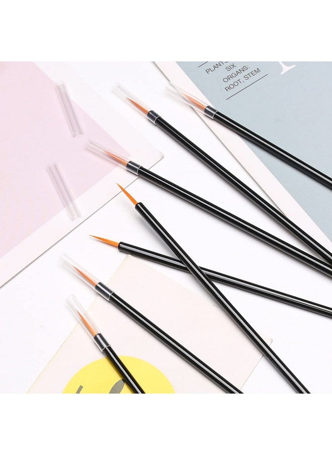 Disposable Eyeline Mascara Brushes Eyelash Brush Wands Applicator Makeup Brush Tool Kits (Black-Yellow 200Pcs)