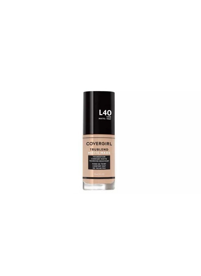 Trublend Matte Made Liquid Foundation, Classic Ivory, 1 Fl Oz (Pack Of 1)