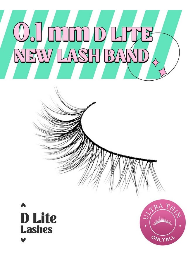 Short Lashes Natural Eyelashes Wispy Lashes Small Eyelashes Natural Lashes False Lashes Fake Eyelashes For Beginners 10 Pairs D-M08