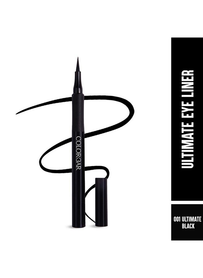 Ultimate Eye Liner, Black, 1Ml | Waterproof | Transfer-Proof | Lasts Upto 16 Hours