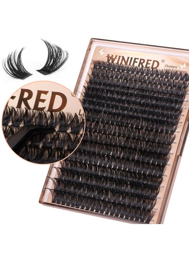 Ension Kit 320Pcs Eyelash Clusters Kit Thick Lash Clusters 80D Individual Lashes Volume Lash Kit 8-18Mm Diy Cluster Lashes With Lash Bond And Seal Lash Tweezers By Winifred