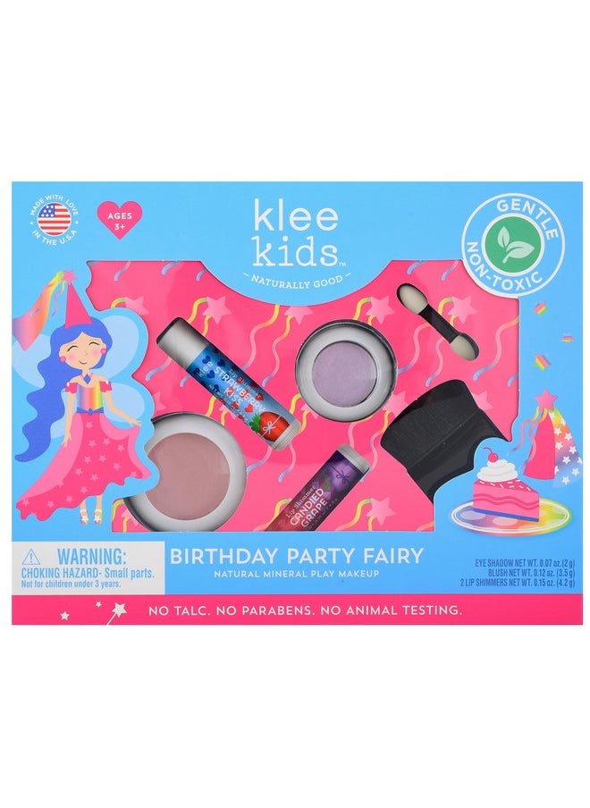 Luna Star Klee Kids Play Makeup Kit. Gentle And Non-Toxic. Kid-Friendly. Made In Usa. (Birthday Party Fairy)