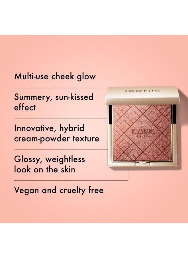 Kissed By The Sun | Multi-Use Blush, Bronzer, & Highlighter, For All Skin Types, Cruelty-Free, Vegan Makeup, (So Cheeky) 0.17 Oz