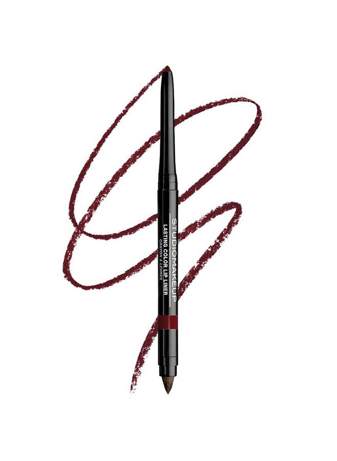 Lip Liner Set With Lip Liner Sharpener And Brush - Waterproof, Long Lasting Lip Liner To Prevent Lipstick Color Bleeding - Hydrating Lip Liner Pack For Natural, Cream Finish