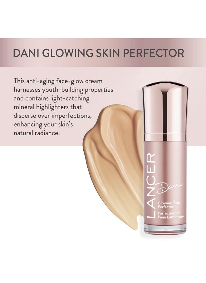 Skincare Dani Glowing Skin Perfector, Cream Highlighter Makeup With Asian Botanical Blend And Skin Luminizers, 1 Fluid Ounce