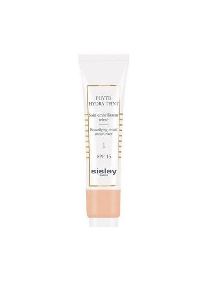 Phyto Hydra Teint Beautifying Tinted Moisturizer Spf 15-01 Light By Sisley For Women - 1.3 Oz Makeup