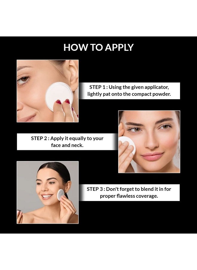 Star Cosmetics Photo Fix Matte Finish 2 In 1 Powder Foundation Personal & Professional Long Lasting Water Proof Highly Pigmented Full Coverage Face Make Up Foundation For All Skin Types (Almond) 9G