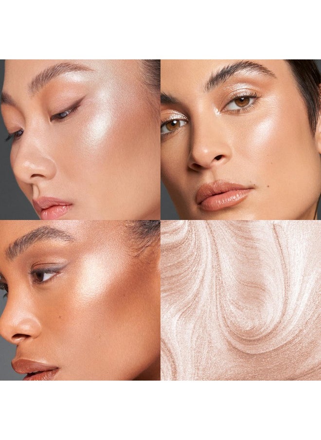 Custom Enhancer Drops - Moonlight : Champagne Finish - 15Ml - Radiant Glow - Liquid Highlighter