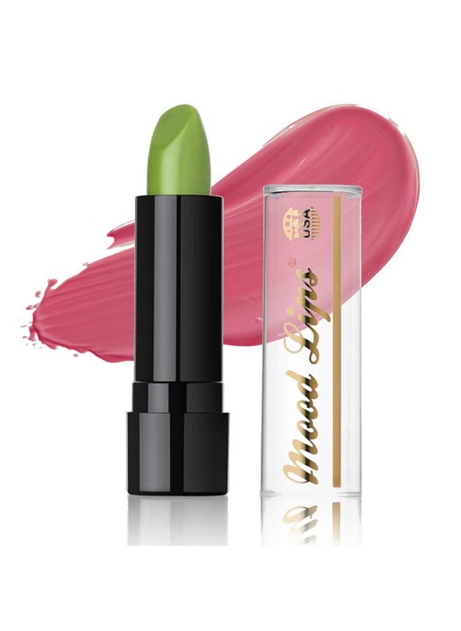 Color Changing Lipstick | Long Lasting 12 Hour Wear | Aloe Vera Moisturizing & Hydrating | Made In Usa | Green