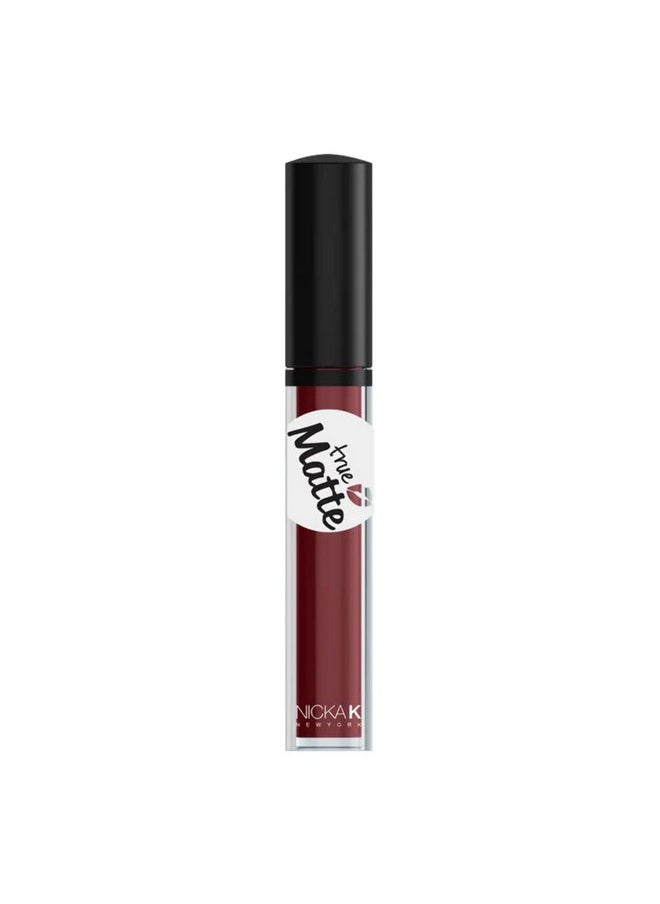 Nicka K True Matte Lip Color - Ntm11 Cocoa Bean