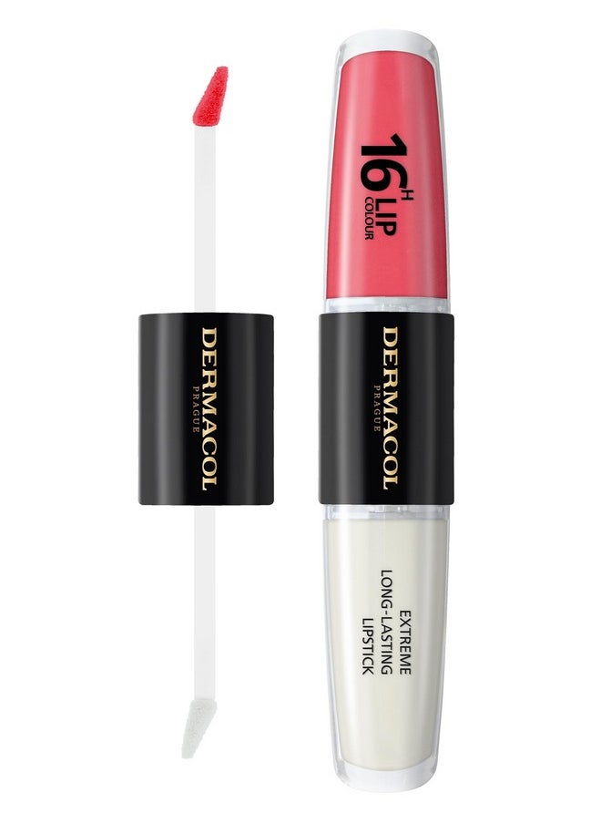 New 16-Hour Lip Colour, Highly Pigmented Glossy Lip Stain, Two-Phase Lip Plumper Gloss, Kissproof Lip Makeup Products With Matte And Glitter Finish, N. 26, Heroic Chic
