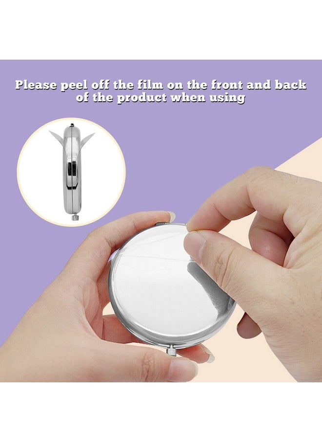 18Th Birthday Gift For 18 Years Old Girls, Happy 18Th Birthday Gift For Sister Niece Daughter Bestie, Folding Makeup Mirror For Her, Present Idea For Girls Turning 18 Years Old, 18Th Bday Gift For Her