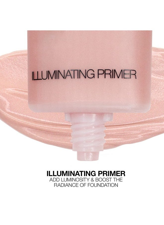 I'M Glowing Illuminating Primer, Pearly Pink Makeup Primer For Face, Contains Aloe Vera, Grape Seed Oil, Green Tea, Brightens Complexion, Combats Wrinkles, Fine Lines & Pores