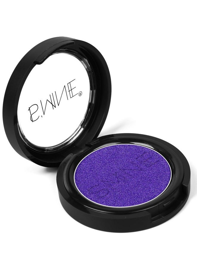 Single Purple Shimmer Eyeshadow Powder Palette High Pigment, Longwear, Intense Color Best Purple Violet Eyeshadow